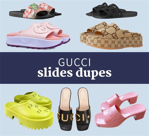 gucci slide replica|Gucci platform slides dupe.